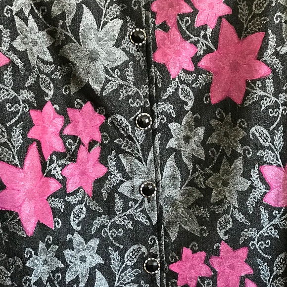 ULLA POPKEN Floral Brocade Jacket Relaxed Fit Blazer Women’s Plus Size 3X 4X 28 - Picture 3 of 16